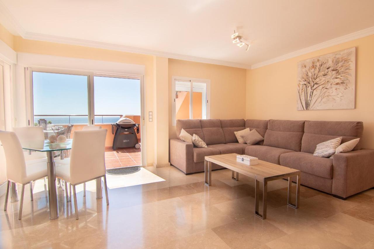 2242-Amazing Penthouse 2Terraces Sea View Lägenhet Casares Exteriör bild