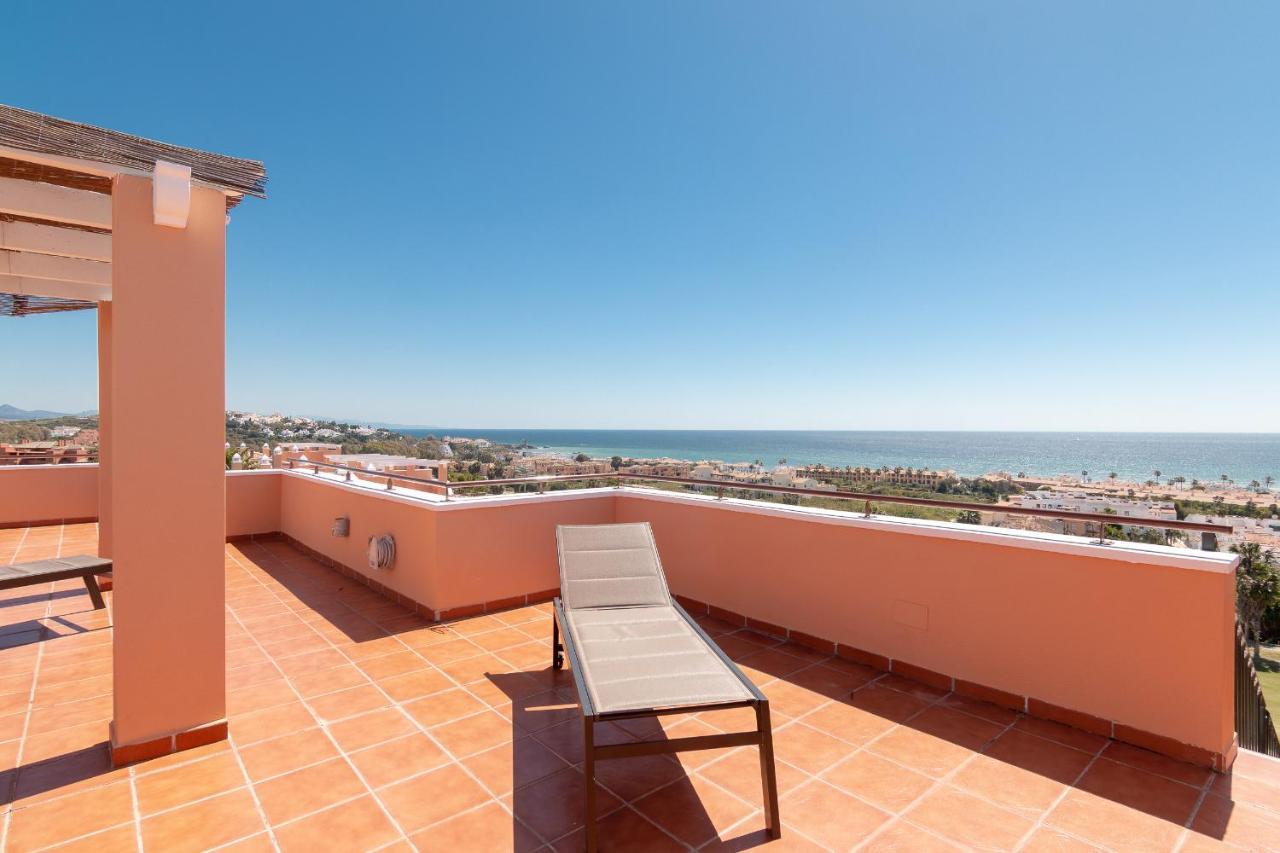 2242-Amazing Penthouse 2Terraces Sea View Lägenhet Casares Exteriör bild