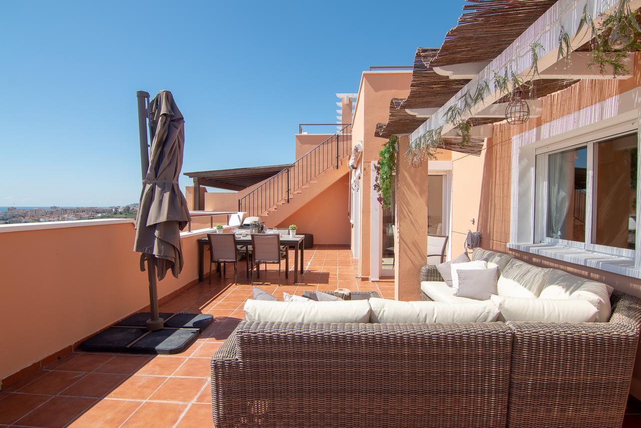 2242-Amazing Penthouse 2Terraces Sea View Lägenhet Casares Exteriör bild